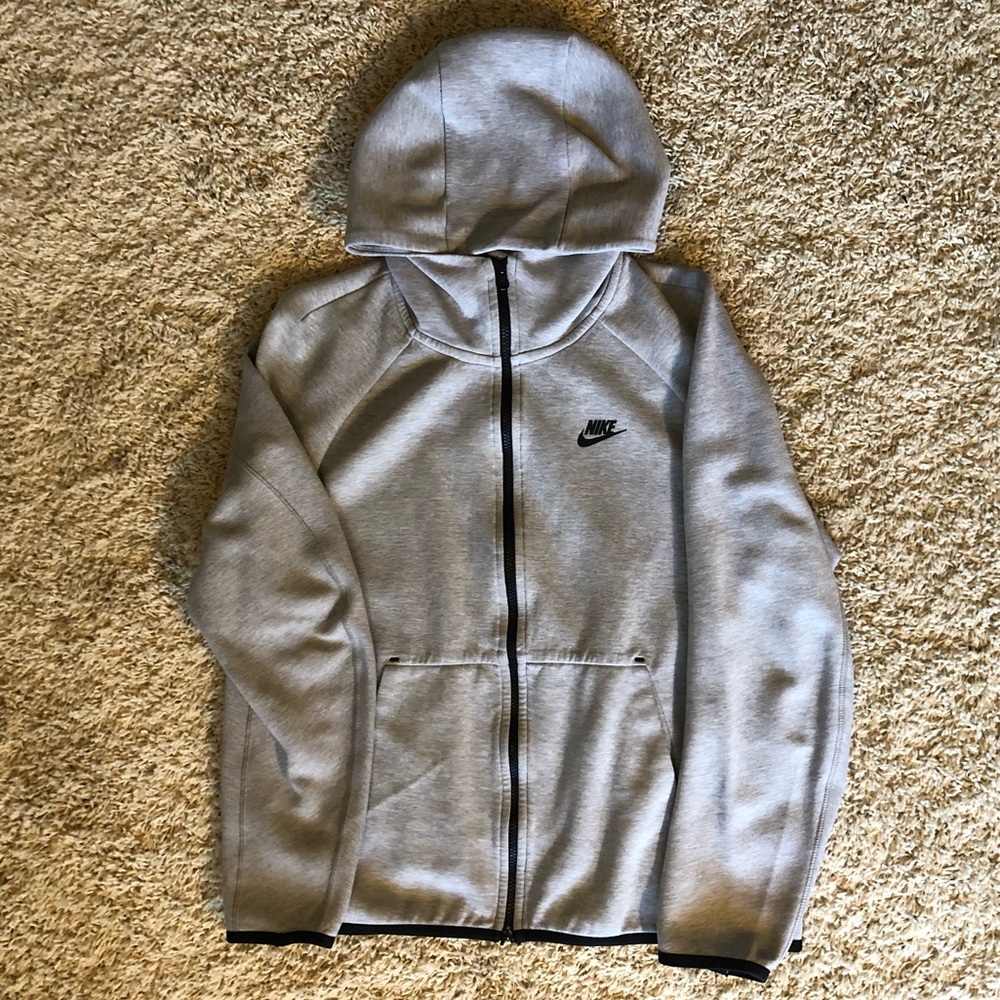 Nike Grey Zip Hoodie